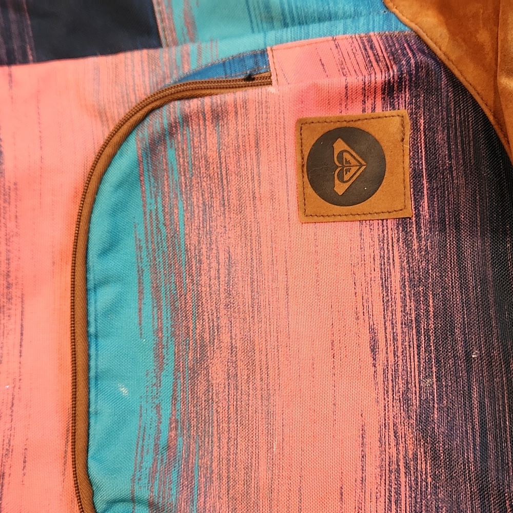 Roxy Multicolored Backpack Good Condition - image 2